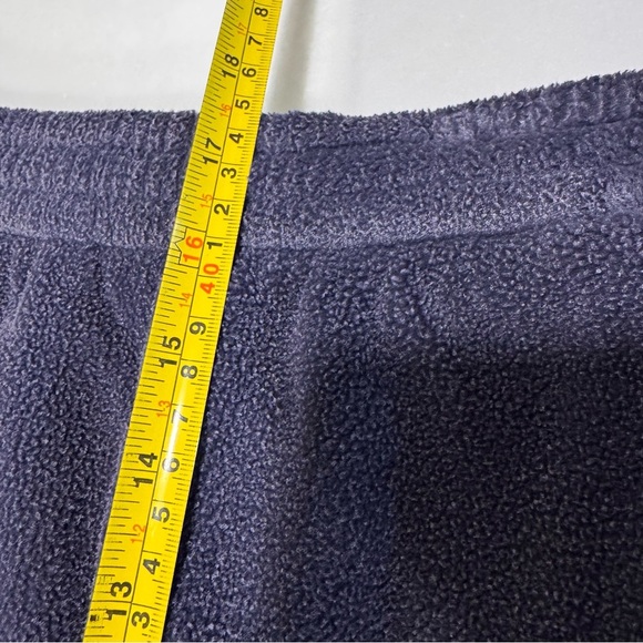 Yeezy Gap Polar Fleece Joggers Wide Leg Zip Ankle Navy Blue  Sz XL NWT - Picture 6 of 13